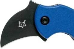 Fox Mini-KA FX-535BLB Blue & Black, Navaja Llavero Karambit -Tienda De Cuchillos FOFX 535BLB 03 fox knives