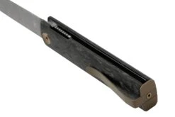 Fox Knives Chnops, FX-543 DCF, Carbonfiber, Bronze Hardware, Damasteel Gysinge Navaja, Diseño Riccardo Gobbato -Tienda De Cuchillos FOFX 543DCF 04 fox