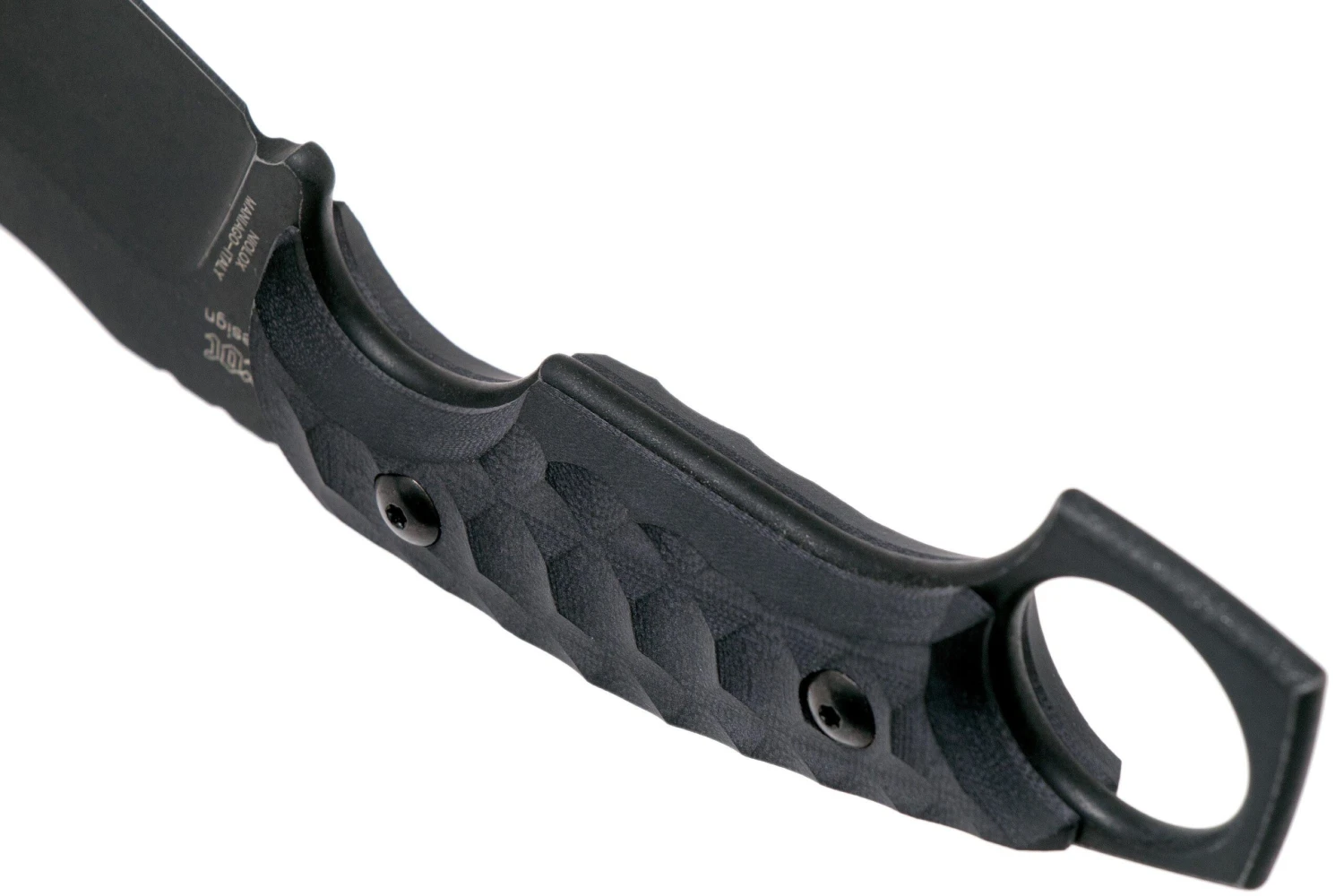 Fox Knives Monkey Thumper FX-633 Black G10 Cuchillo Fijo, Ken Vehikite Design 4 Fox Knives Monkey Thumper FX-633 Black G10 Cuchillo Fijo, Ken Vehikite Design - Imagen 4