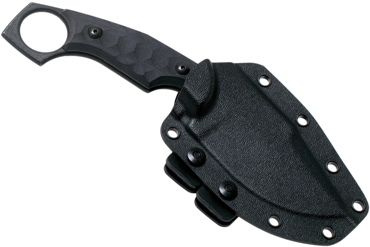 Fox Knives Monkey Thumper FX-633 Black G10 Cuchillo Fijo, Ken Vehikite Design 6 Fox Knives Monkey Thumper FX-633 Black G10 Cuchillo Fijo, Ken Vehikite Design - Imagen 6