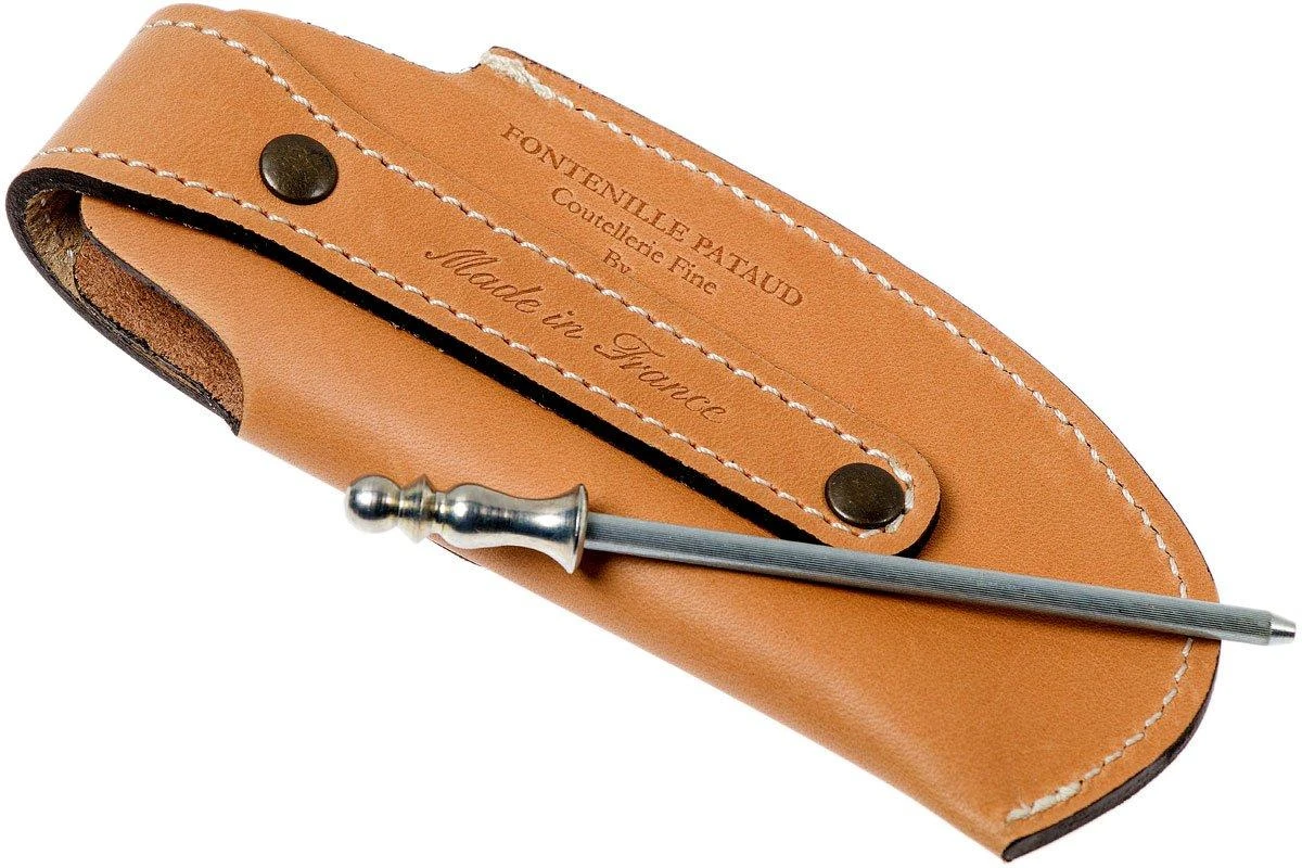 Fontenille Pataud Laguiole Funda De Cuero Marrón, ET5BR 2 Fontenille Pataud Laguiole Funda De Cuero Marrón, ET5BR - Imagen 2