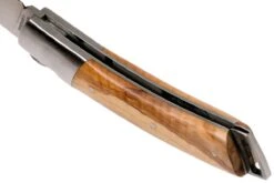Le Thiers Gentleman Madera De Olivo T9O Navaja Por Fontenille Pataud -Tienda De Cuchillos FPT9O 05 le thiers gentleman fontenille pataud fpt9o 05