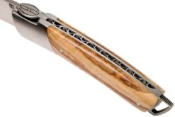 Le Thiers Gentleman Madera De Olivo T9O Navaja Por Fontenille Pataud -Tienda De Cuchillos FPT9O 07 le thiers gentleman fontenille pataud fpt9o 07