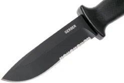 Gerber Prodigy Fixed Blade Black Serrated 22-01121 Cuchillo Fijo 10 Gerber Prodigy Fixed Blade Black Serrated 22-01121 Cuchillo Fijo -Tienda De Cuchillos GE22 01121 03 gerber ge22 01121 03