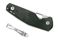 GiantMouse ACE Nimbus V3 Double Black Canvas Micarta, Tumbled Magnacut, Navaja -Tienda De Cuchillos GM NIMBUS V3 DB 06 giantmouse