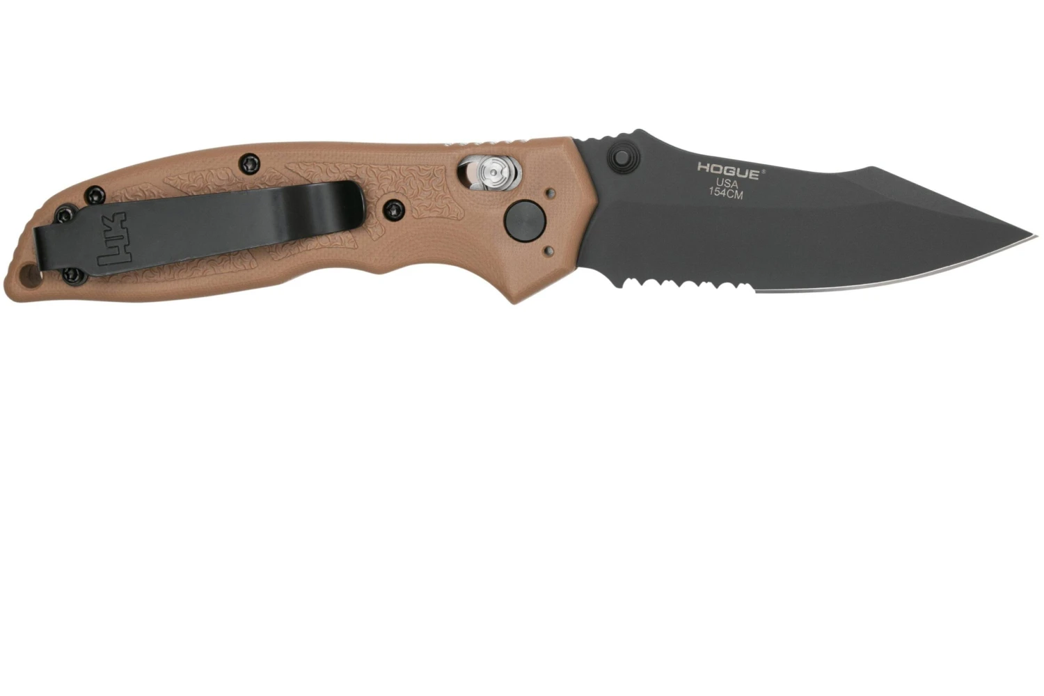 Heckler & Koch Exemplar 54153 Dark Earth Serrated, Navaja 2 Heckler & Koch Exemplar 54153 Dark Earth Serrated, Navaja - Imagen 2