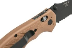 Heckler & Koch Exemplar 54153 Dark Earth Serrated, Navaja 12 Heckler & Koch Exemplar 54153 Dark Earth Serrated, Navaja -Tienda De Cuchillos HE54153 06 hecklerkoch