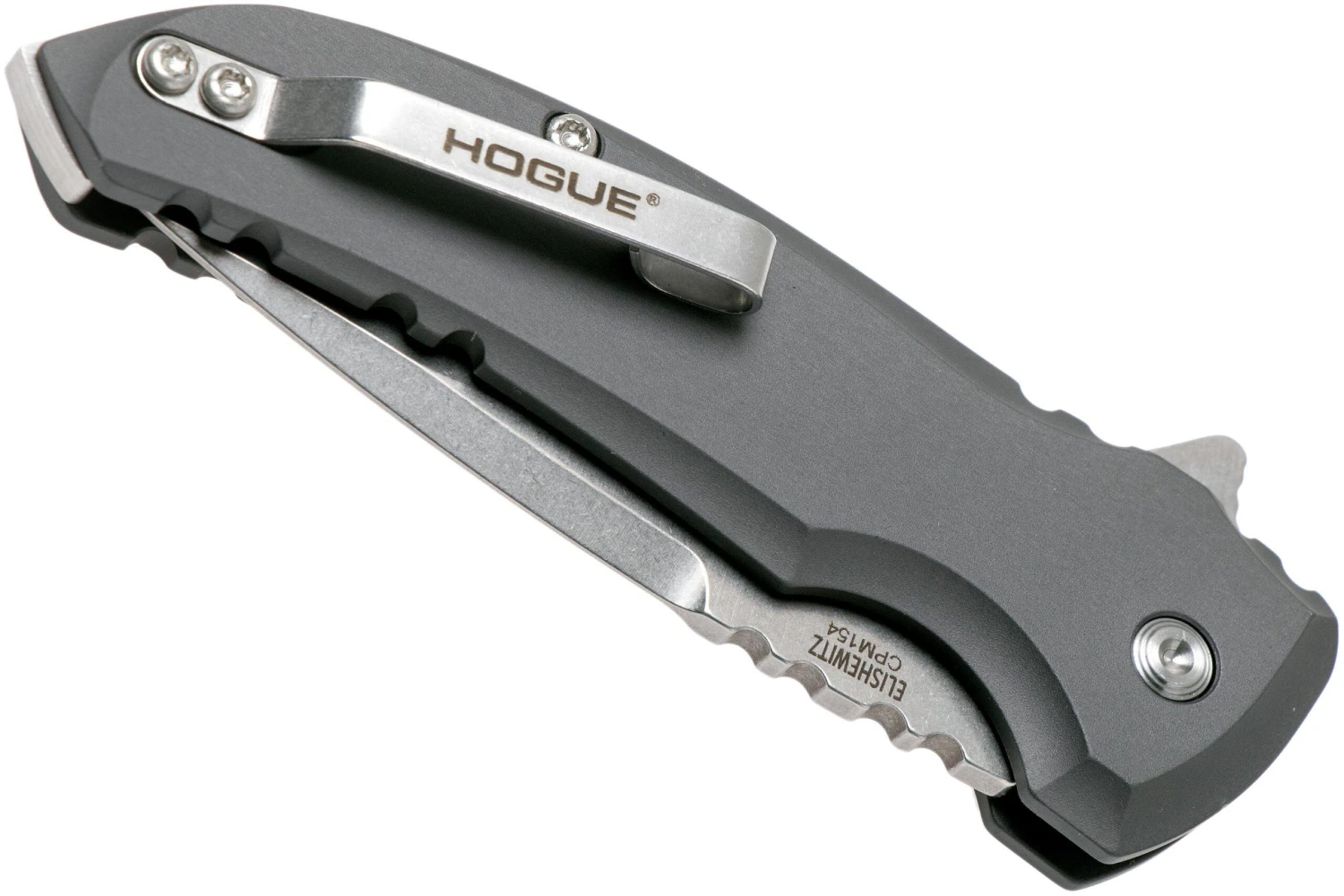 Hogue X1 Microflip Grey Droppoint Navaja 24172, Allen Elisheblancoz Design 4 Hogue X1 Microflip Grey Droppoint Navaja 24172, Allen Elisheblancoz Design - Imagen 4