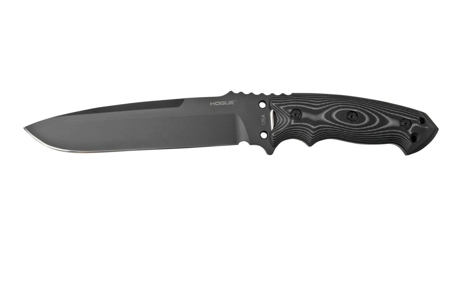 Hogue EX-F01 7" G-Mascus Black, Acero A2, 35159 Cuchillo Fijo 1 Hogue EX-F01 7" G-Mascus Black, Acero A2, 35159 Cuchillo Fijo