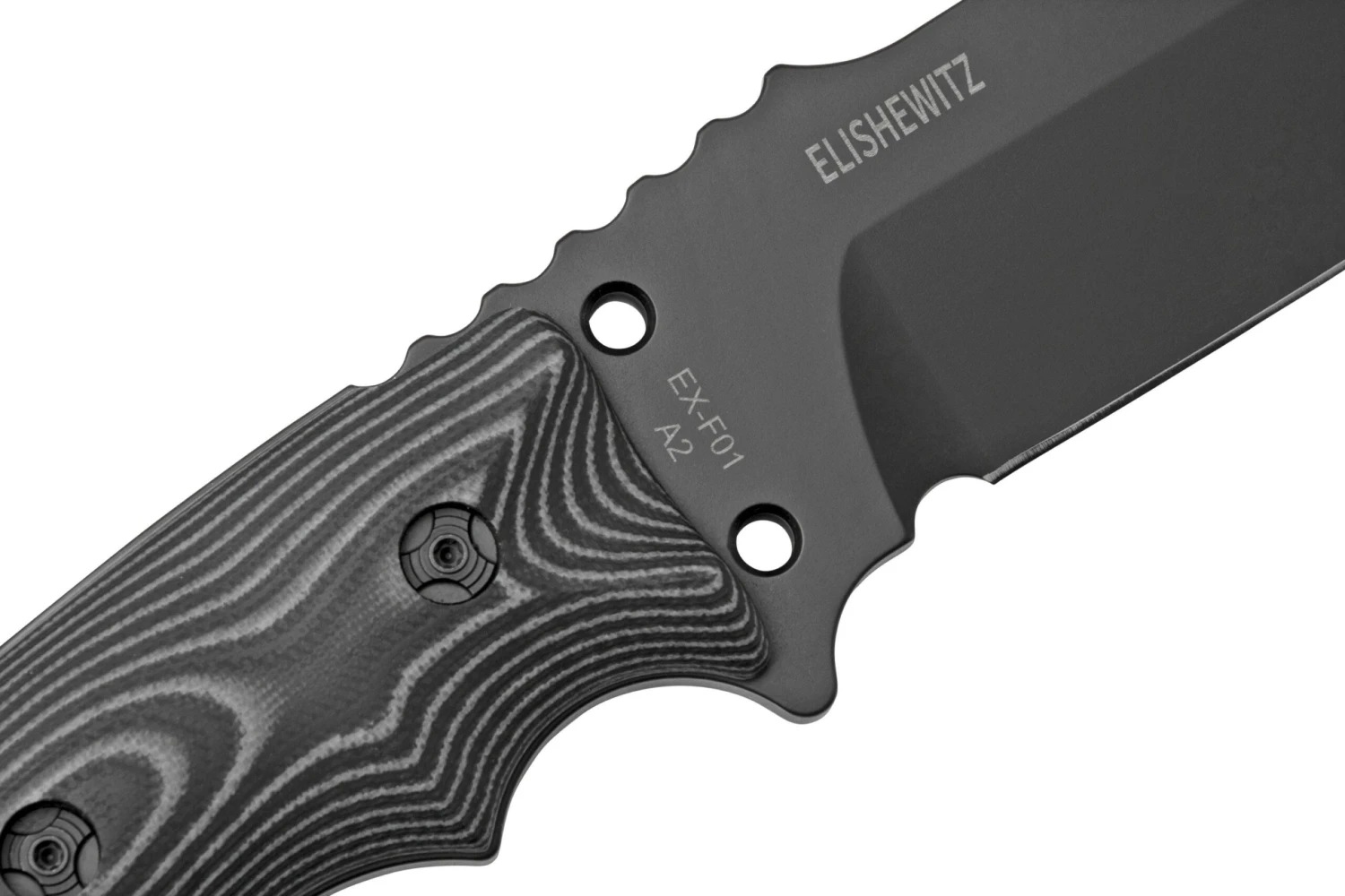 Hogue EX-F01 7" G-Mascus Black, Acero A2, 35159 Cuchillo Fijo 5 Hogue EX-F01 7" G-Mascus Black, Acero A2, 35159 Cuchillo Fijo - Imagen 5