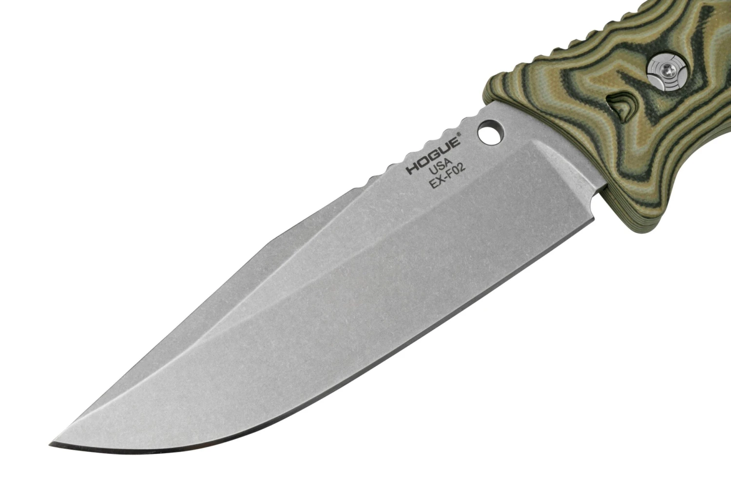 Hogue EX-F02 4.5" G-Mascus Green, Acero 154CM, 35278 Cuchillo Fijo 3 Hogue EX-F02 4.5" G-Mascus Green, Acero 154CM, 35278 Cuchillo Fijo - Imagen 3