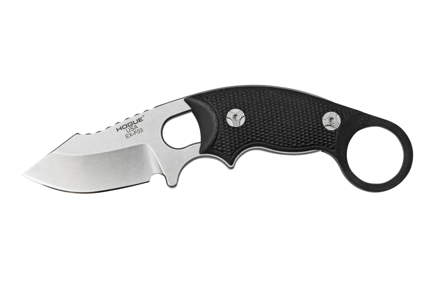 Hogue EX-F03 G10 Black, 35339 Cuchillo De Cuello 1 Hogue EX-F03 G10 Black, 35339 Cuchillo De Cuello