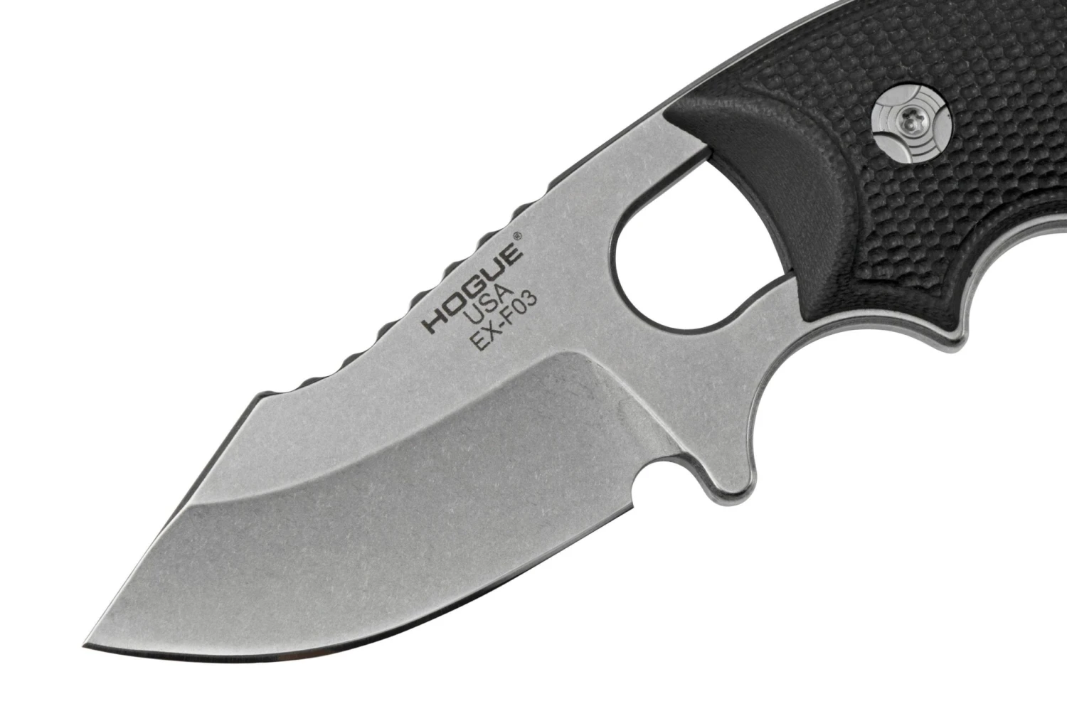 Hogue EX-F03 G10 Black, 35339 Cuchillo De Cuello 3 Hogue EX-F03 G10 Black, 35339 Cuchillo De Cuello - Imagen 3