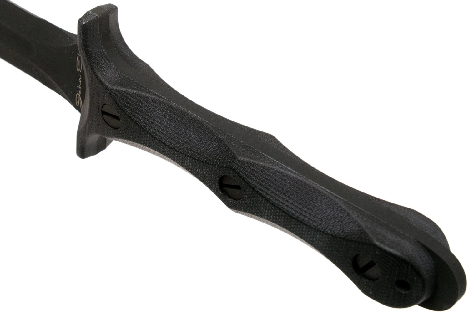 Rick Hinderer EK Dagger O1 Parkerized, Black Micarta Daga De Comando 4 Rick Hinderer EK Dagger O1 Parkerized, Black Micarta Daga De Comando - Imagen 4