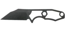 Rick Hinderer LP-1 Wharncliffe DLC Black Cuchillo De Cuello, Con UltiClip
