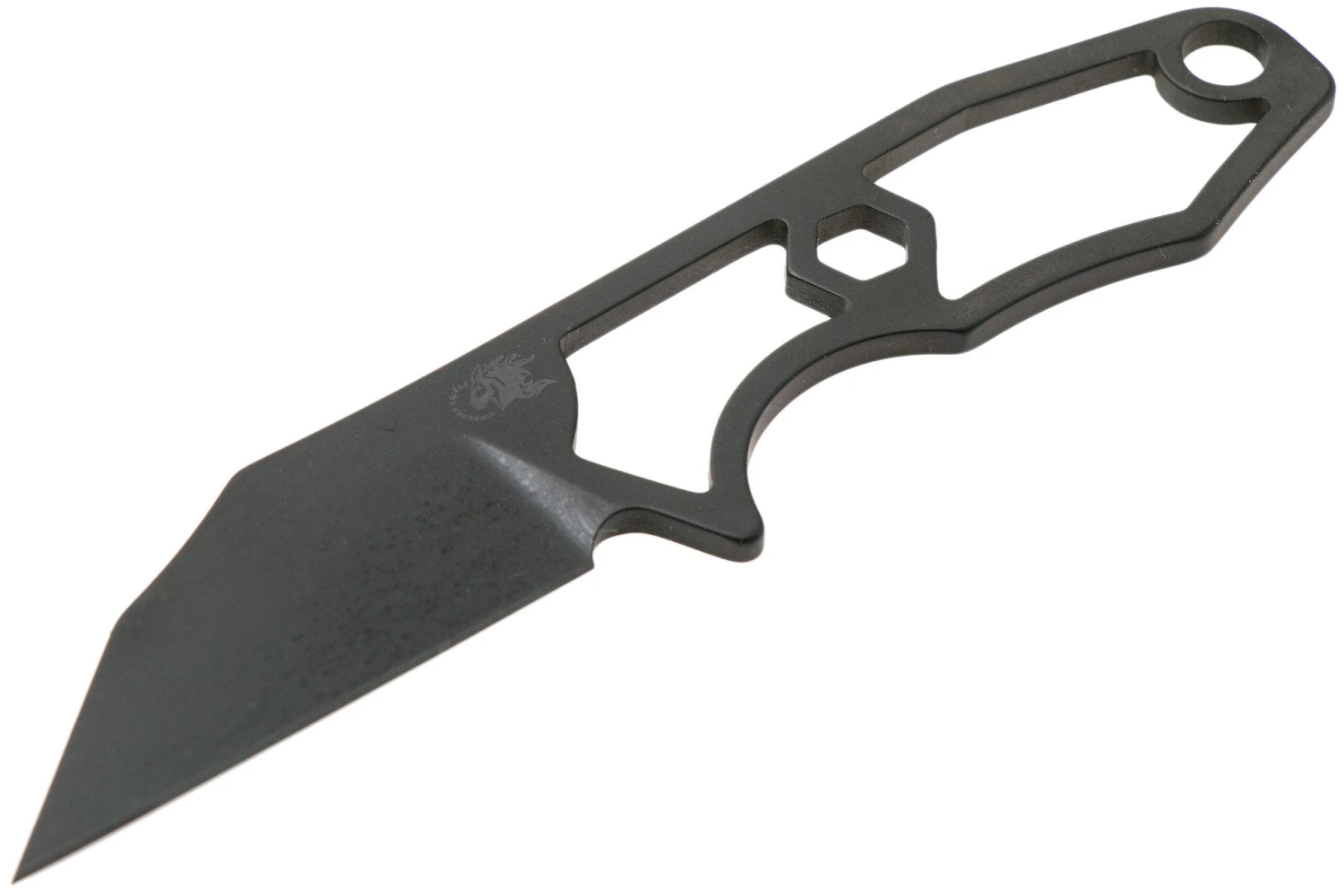 Rick Hinderer LP-1 Wharncliffe DLC Black Cuchillo De Cuello, Con UltiClip 3 Rick Hinderer LP-1 Wharncliffe DLC Black Cuchillo De Cuello, Con UltiClip - Imagen 3