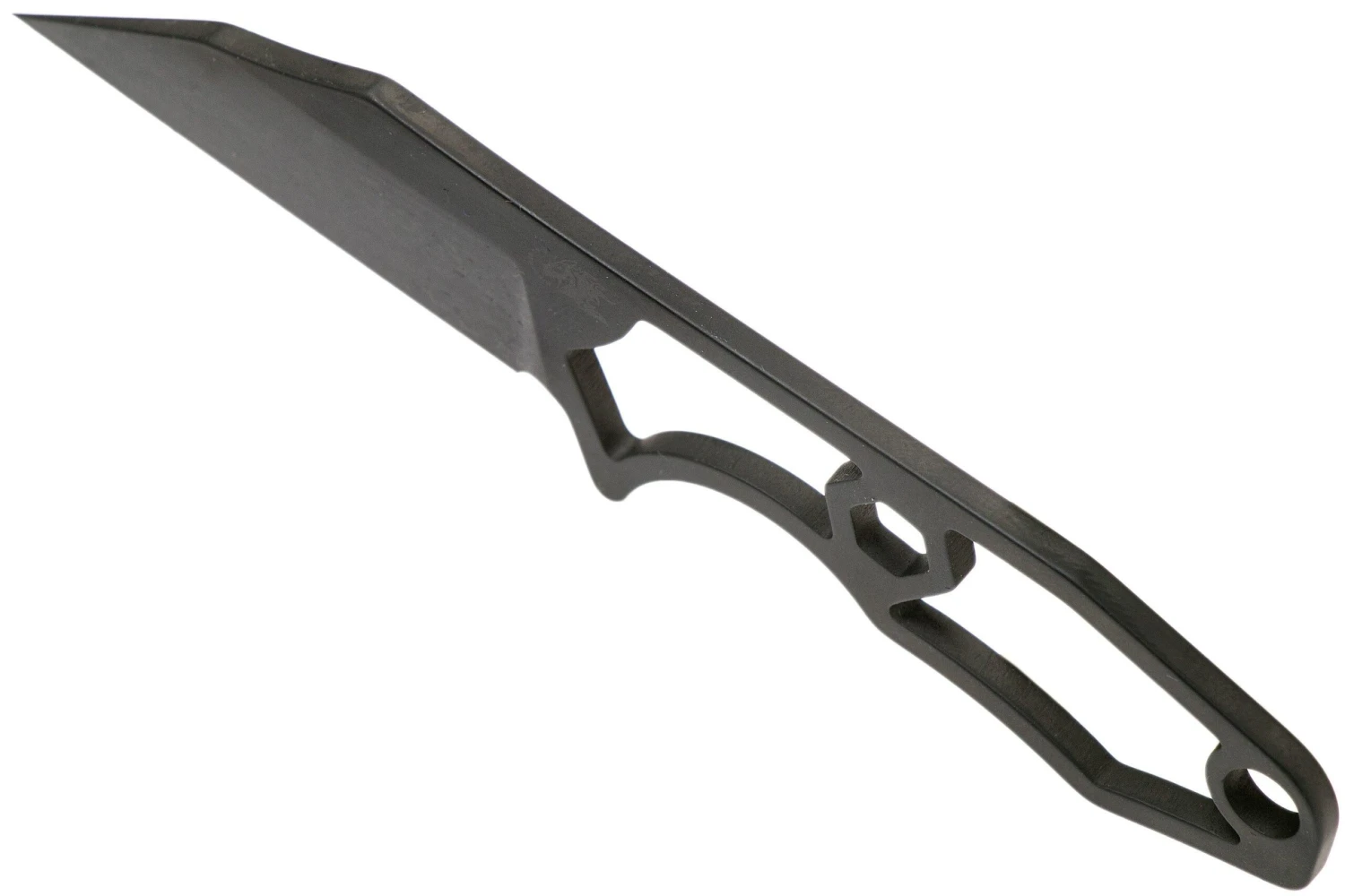 Rick Hinderer LP-1 Wharncliffe DLC Black Cuchillo De Cuello, Con UltiClip 4 Rick Hinderer LP-1 Wharncliffe DLC Black Cuchillo De Cuello, Con UltiClip - Imagen 4