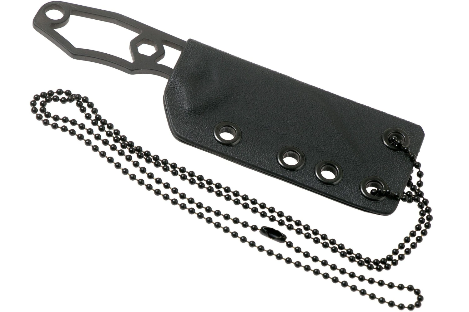 Rick Hinderer LP-1 Wharncliffe DLC Black Cuchillo De Cuello, Con UltiClip 5 Rick Hinderer LP-1 Wharncliffe DLC Black Cuchillo De Cuello, Con UltiClip - Imagen 5
