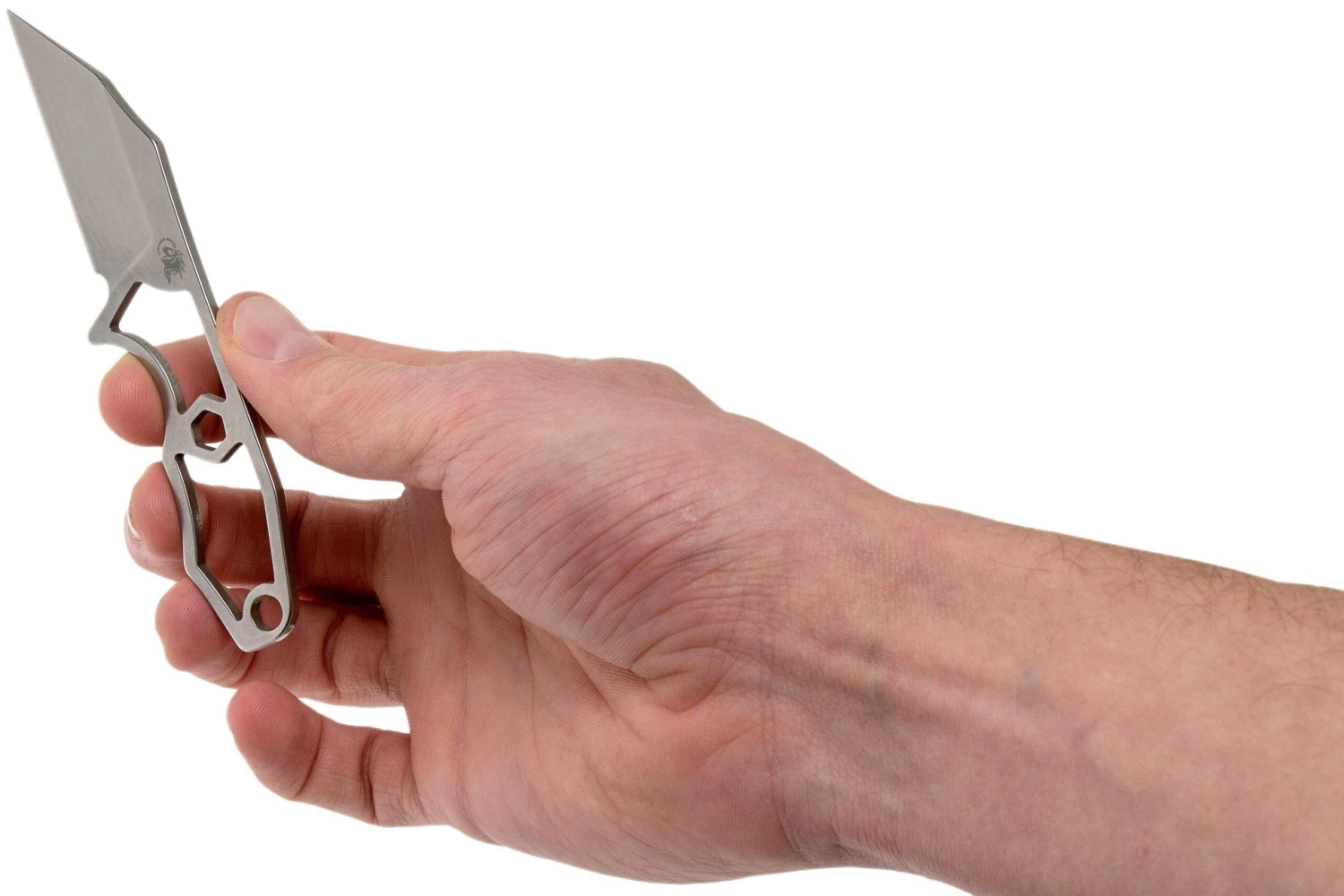 Rick Hinderer LP-1 Wharncliffe Cuchillo De Cuello 5 Rick Hinderer LP-1 Wharncliffe Cuchillo De Cuello - Imagen 5