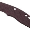Rick Hinderer XM18 3,5” Cachas, Burgundy Canvas Micarta