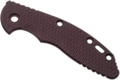 Rick Hinderer XM18 3,5” Cachas, Burgundy Canvas Micarta