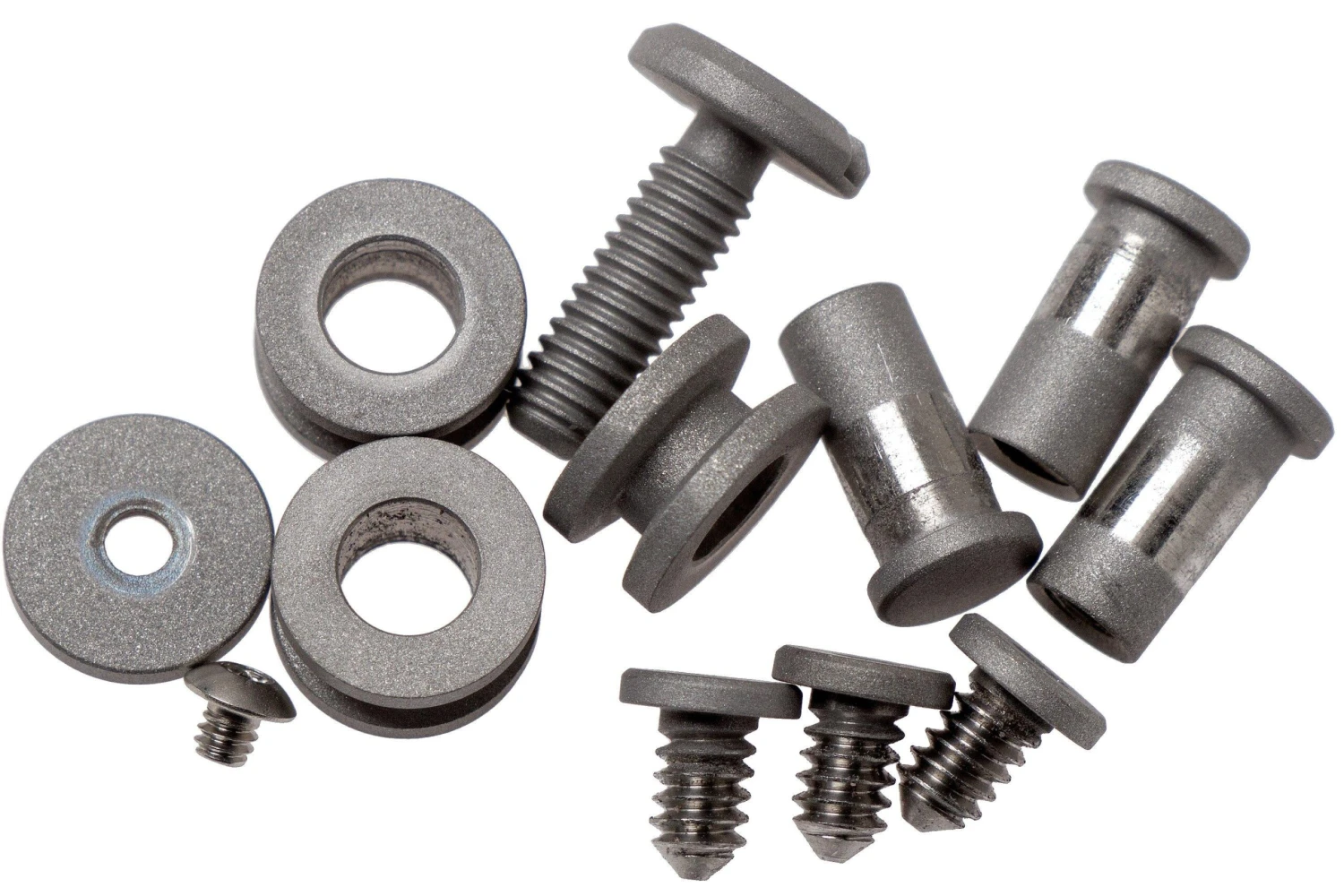 Rick Hinderer Complete Stainless Steel Hardware Set, XM18 3,5” Working Finish 1 Rick Hinderer Complete Stainless Steel Hardware Set, XM18 3,5” Working Finish