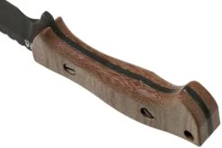 Rick Hinderer Ranch Harpoon Spanto Black DLC Natural Micarta Cuchillo De Supervivencia 10 Rick Hinderer Ranch Harpoon Spanto Black DLC Natural Micarta Cuchillo De Supervivencia -Tienda De Cuchillos HRK TRH SPSWBK NM 04 rick hinderer knives