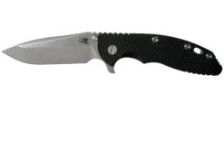 Rick Hinderer XM-18 3.5 Spanto 20CV, Blue Stonewash, Black G10 Navaja"