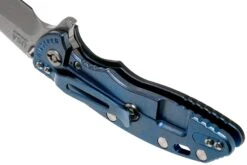 Rick Hinderer XM-18 3.5 Spanto 20CV, Blue Stonewash, Black G10 Navaja" 12 Rick Hinderer XM-18 3.5 Spanto 20CV, Blue Stonewash, Black G10 Navaja" -Tienda De Cuchillos HRK XM18 35 BK SPSB 05 rick hinderer knives