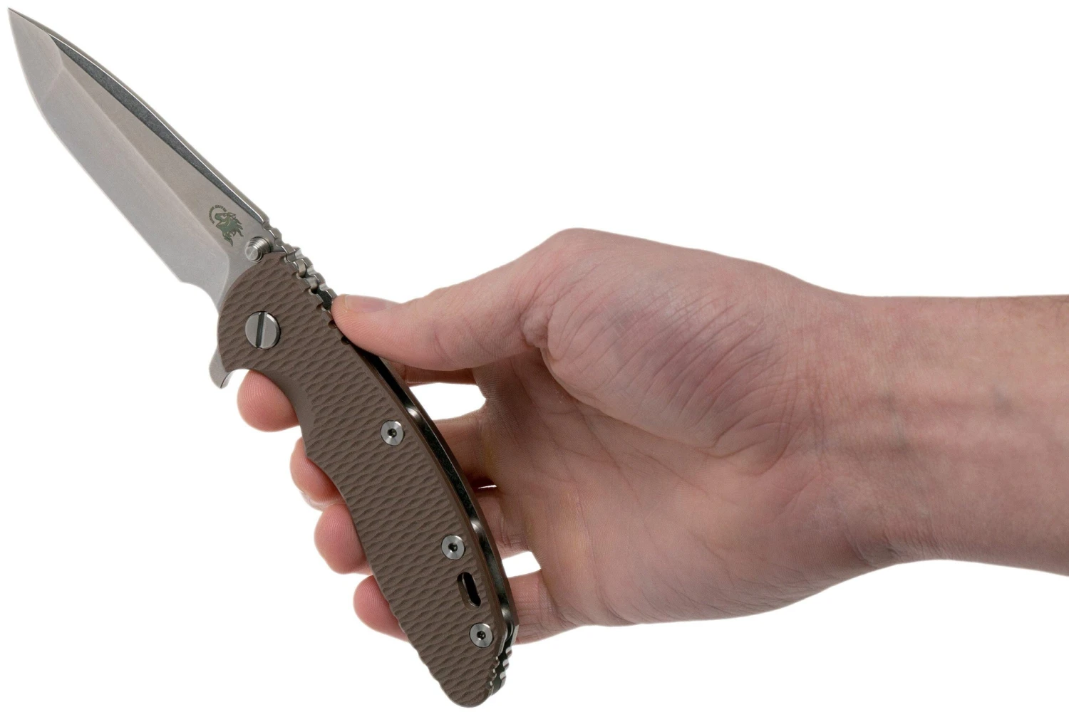 Rick Hinderer XM-18 3.5 Spanto 20CV, Flat Dark Earth G10 Navaja" 8 Rick Hinderer XM-18 3.5 Spanto 20CV, Flat Dark Earth G10 Navaja" - Imagen 8