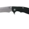 Rick Hinderer XM18 3.5” Recurve, CPM 20CV, Stonewash, Black G10, Navaja