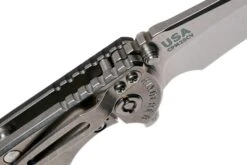 Rick Hinderer XM18 3.5” Recurve, CPM 20CV, Stonewash, Black G10, Navaja -Tienda De Cuchillos HRK XM18 35 RCSW B 06 rick hinderer knives