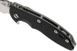 Rick Hinderer XM18 3.5” Recurve, CPM 20CV, Stonewash, Black G10, Navaja -Tienda De Cuchillos HRK XM18 35 RCSW B 07 rick hinderer knives