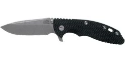 Rick Hinderer XM18 3,5” Spearpoint CPM 20CV, Working Finish, Black G10, Navaja