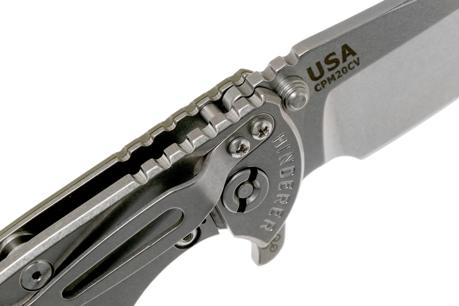 Rick Hinderer XM18 3.5 Skinny Sheepsfoot 20CV, OD Green G10 Navaja" 6 Rick Hinderer XM18 3.5 Skinny Sheepsfoot 20CV, OD Green G10 Navaja" - Imagen 6