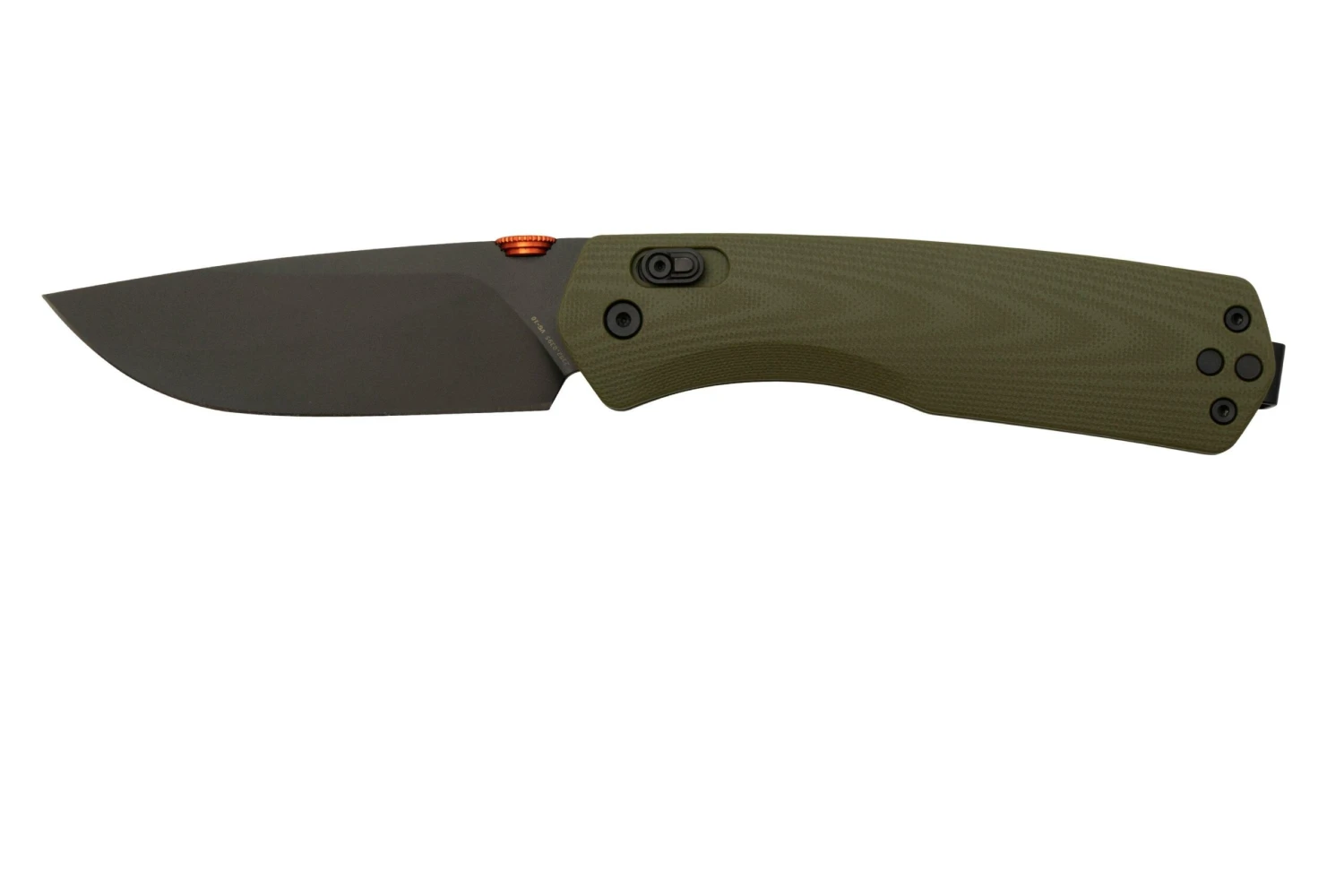 The James Brand The Carter XL, OD Green G10+ Orange, Black, KKN116194-00, Navaja 1 The James Brand The Carter XL, OD Green G10+ Orange, Black, KKN116194-00, Navaja