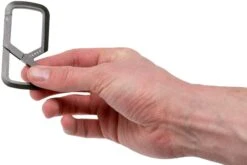 The James Brand Mehlville, Space Grey, Mosquetón -Tienda De Cuchillos JAKMEHLVILLESG 03 the james brand