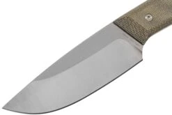 The James Brand The Hell Gap - OD Green / Stainless/ Micarta / Straight -Tienda De Cuchillos JAKN107127 03 the james brand