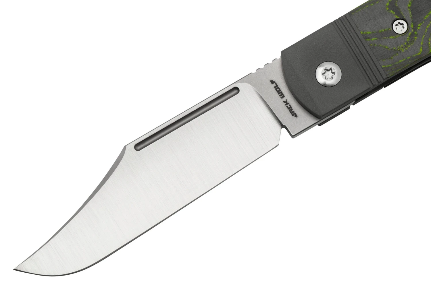 Jack Wolf Gunslinger Jack GUNS-01-CCTG CamoCarbon Toxic Green, Navaja 3 Jack Wolf Gunslinger Jack GUNS-01-CCTG CamoCarbon Toxic Green, Navaja - Imagen 3