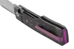 Jack Wolf Gunslinger Jack GUNS-01-FCPH Fat Carbon Purple Haze, Navaja -Tienda De Cuchillos JW GUNS 01 FCPH 04 jackwolf