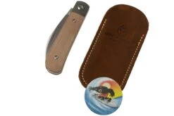 Jack Wolf Laid Back Jack, Natural Canvas Micarta LAIDB-01-NAT Navaja Slipjoint -Tienda De Cuchillos JW LAIDB 01 NAT 07 jackwolf