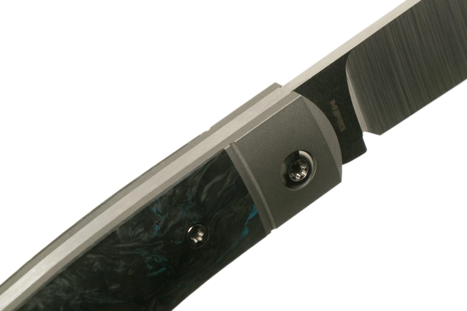 Jack Wolf Sharpshooter Jack, Blue Fat Carbon SHSH-FC Navaja Slipjoint 5 Jack Wolf Sharpshooter Jack, Blue Fat Carbon SHSH-FC Navaja Slipjoint - Imagen 5