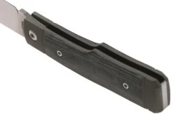 Jack Wolf Sharpshooter Jack, Black Canvas Micarta SHSH-MBK Navaja Slipjoint 12 Jack Wolf Sharpshooter Jack, Black Canvas Micarta SHSH-MBK Navaja Slipjoint -Tienda De Cuchillos JW SHSH MBK 06 jackwolf