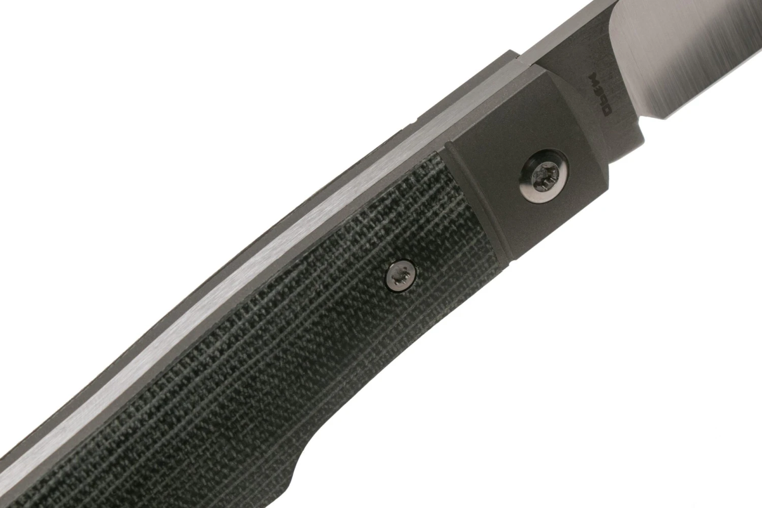 Jack Wolf Sharpshooter Jack, Black Canvas Micarta SHSH-MBK Navaja Slipjoint 5 Jack Wolf Sharpshooter Jack, Black Canvas Micarta SHSH-MBK Navaja Slipjoint - Imagen 5