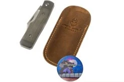 Jack Wolf Sharpshooter Jack, OD Green Canvas Micarta SHSH-MOD Navaja Slipjoint -Tienda De Cuchillos JW SHSH MOD 08 jackwolf