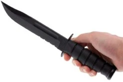 KA-BAR USMC 1214 Parcialmente Dentado, Kraton, Funda Kydex 12 KA-BAR USMC 1214 Parcialmente Dentado, Kraton, Funda Kydex -Tienda De Cuchillos KA1214 05 ka bar ka1214 05