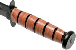 KA-BAR U.S. Army Knife 1220 Cuchillo Fijo, Funda De Cuero -Tienda De Cuchillos KA1220 05 ka bar