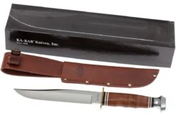 KA-BAR Bowie 1236 De Cuero Mango, Funda De Cuero 15 KA-BAR Bowie 1236 De Cuero Mango, Funda De Cuero -Tienda De Cuchillos KA1236 08 ka bar ka1236 08