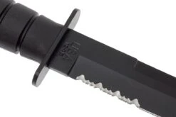 KA-BAR Tanto 1245 Cuchillo De Supervivencia, Parcialmente Dentado, Funda Kydex -Tienda De Cuchillos KA1245 03 ka bar ka1245 03
