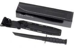 KA-BAR Tanto 1245 Cuchillo De Supervivencia, Parcialmente Dentado, Funda Kydex -Tienda De Cuchillos KA1245 09 ka bar ka1245 09